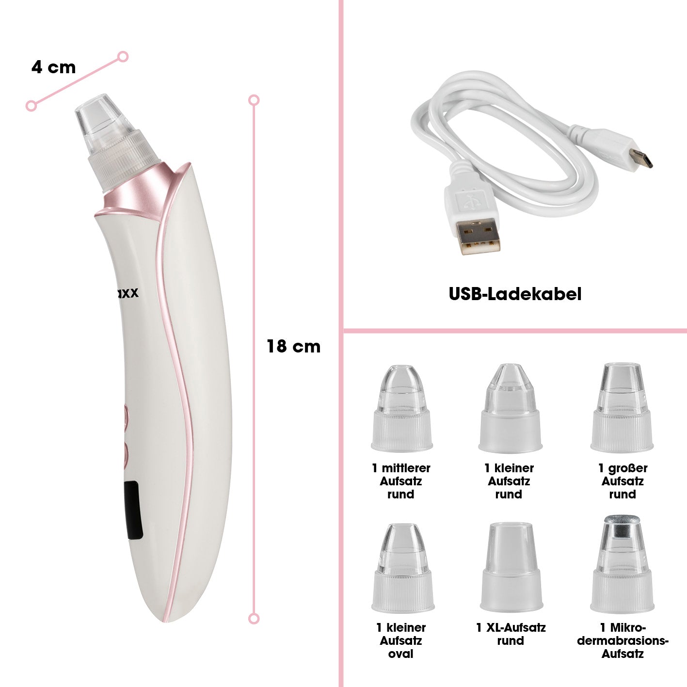 Porenreiniger Professional 6in1 - weiß