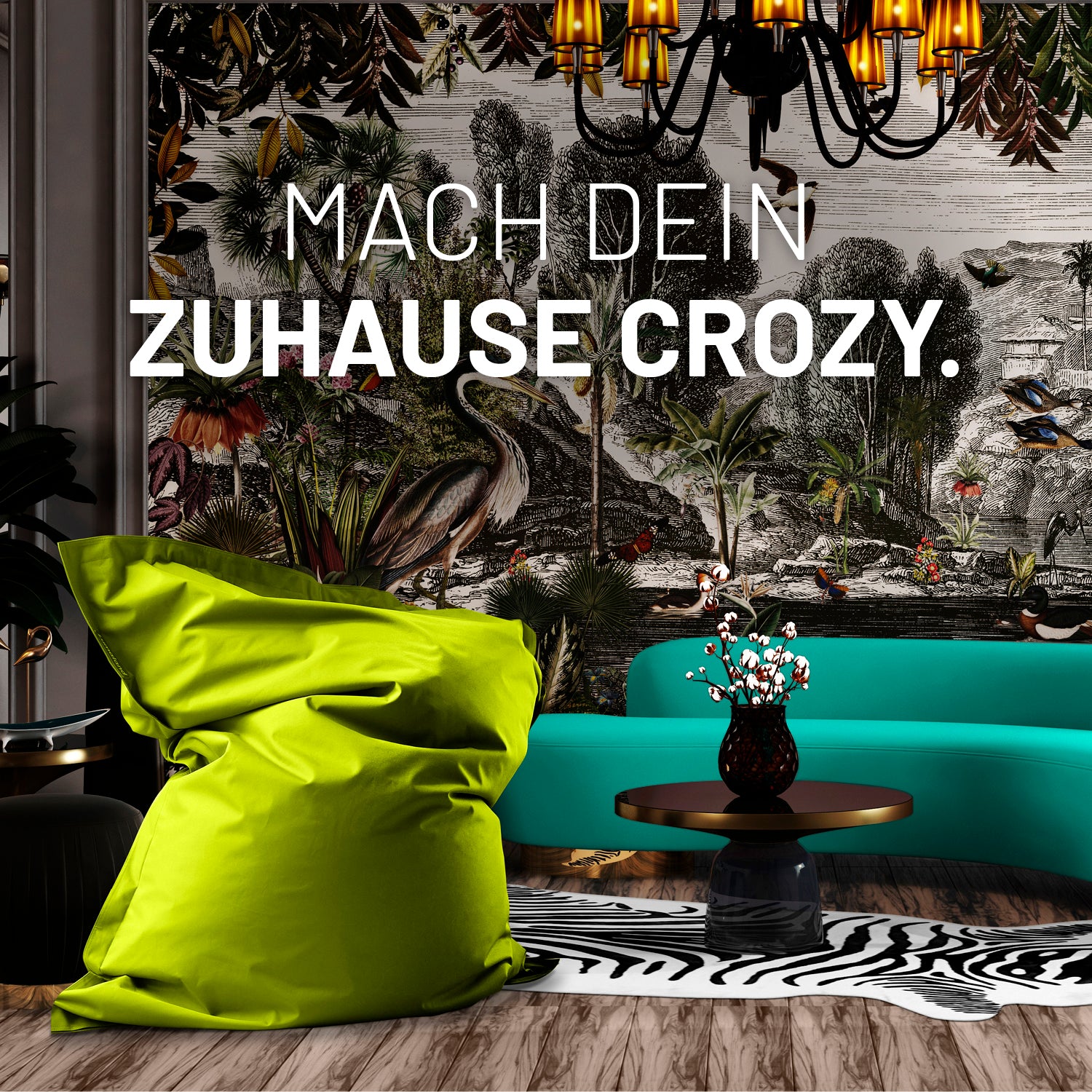 Sitzsack Classic XXL (380 L) - indoor & outdoor - Apfelgrün