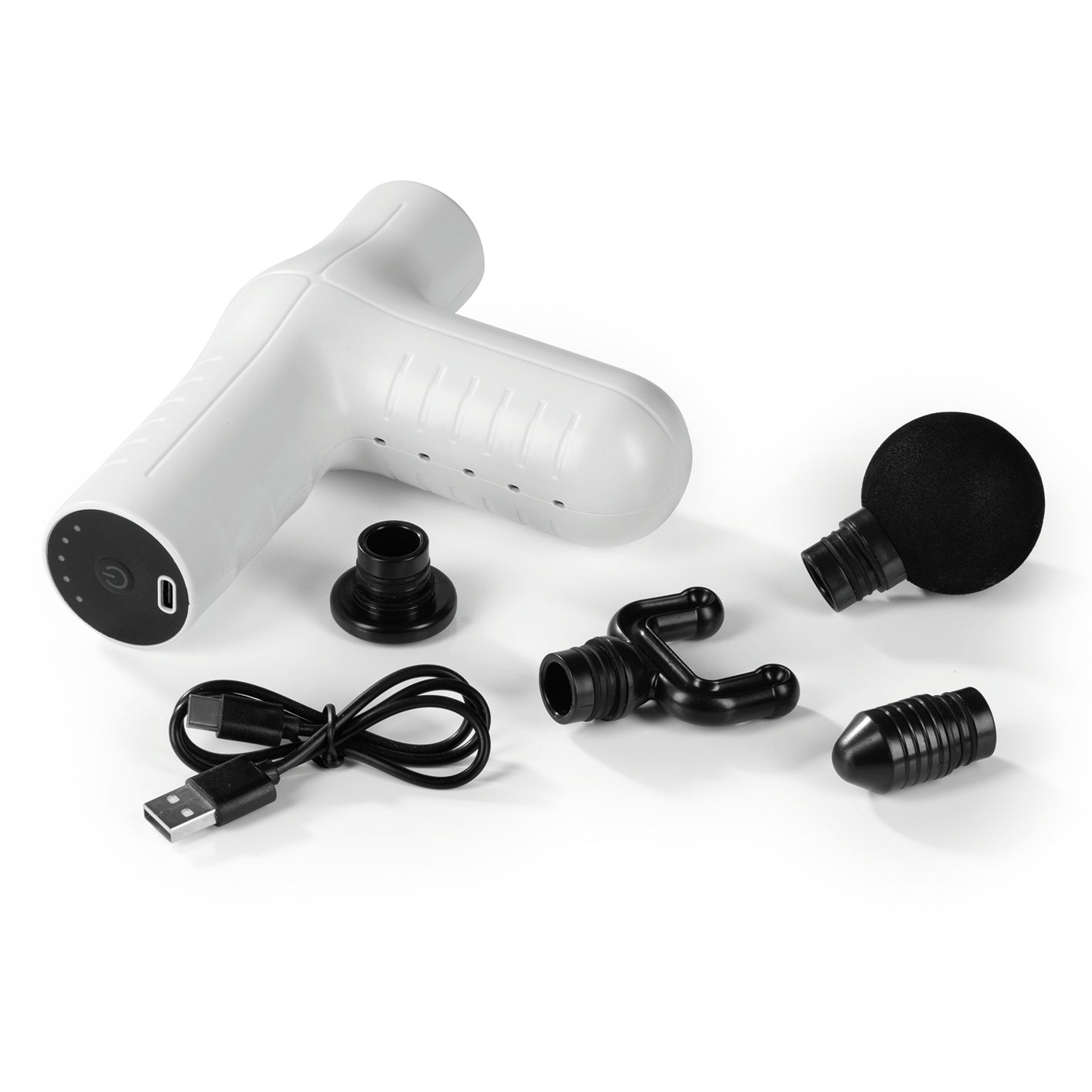 Mini Massage Gun Smart Grip - Weiß