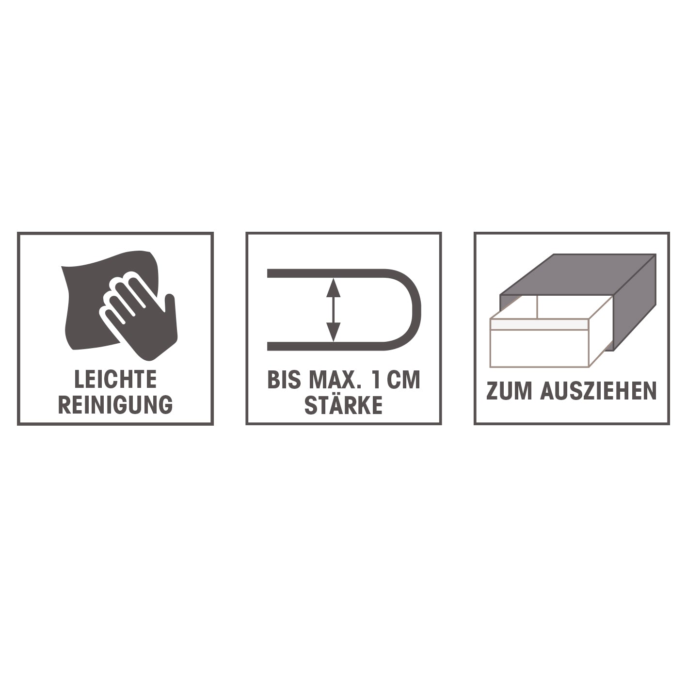 Klemm-Schublade für Kühlschrank - 3er-Set - transparent/blau