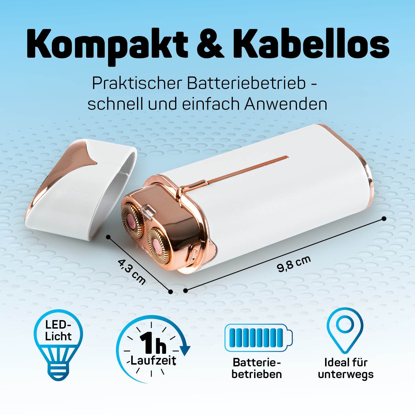 Mini-Damenrasierer