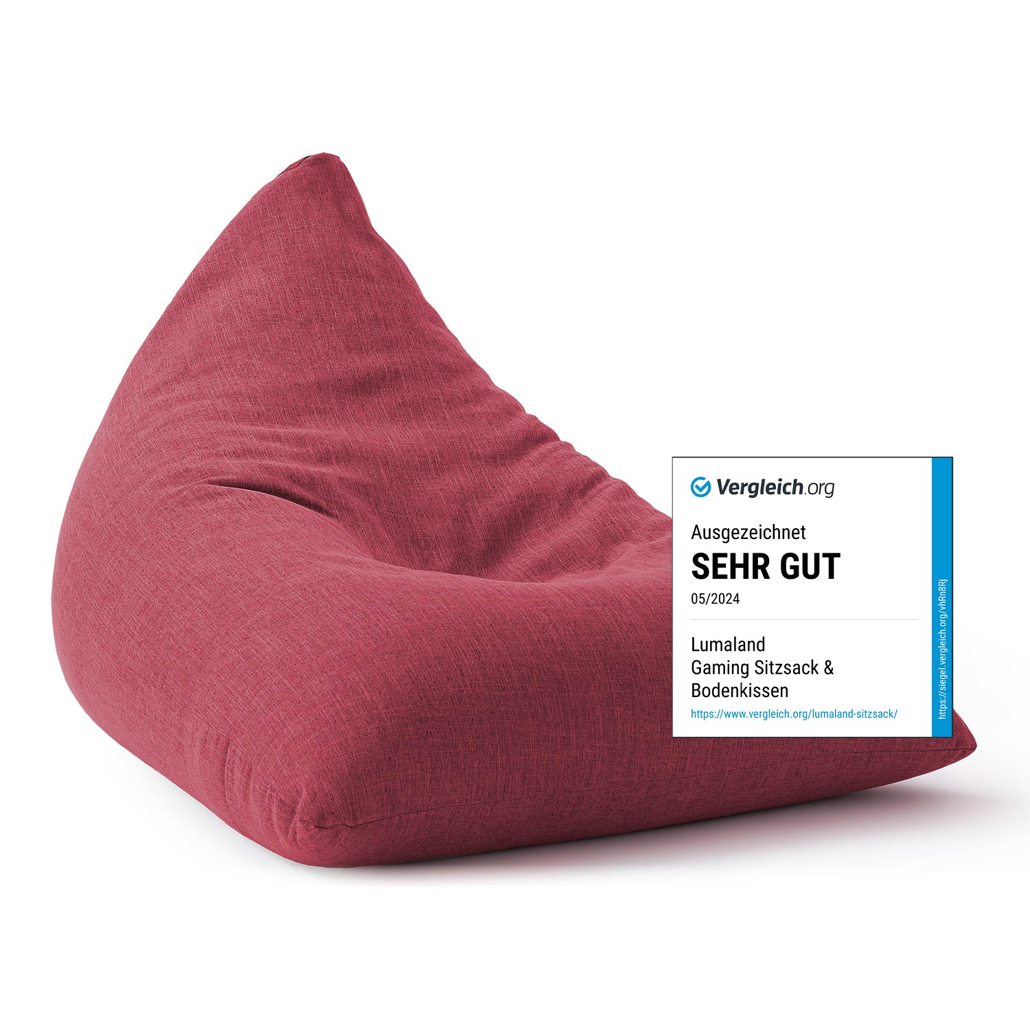Sitzsack Interior Line (370 L) - indoor - Rot