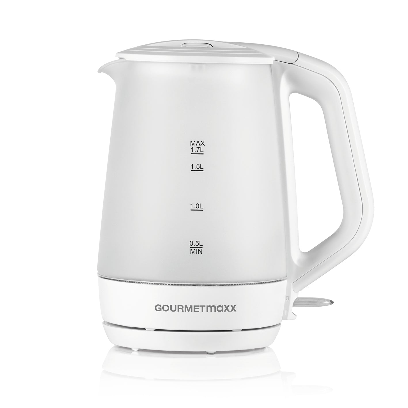 Glas-Wasserkocher mit Frostglas-Design - 1,7 Liter