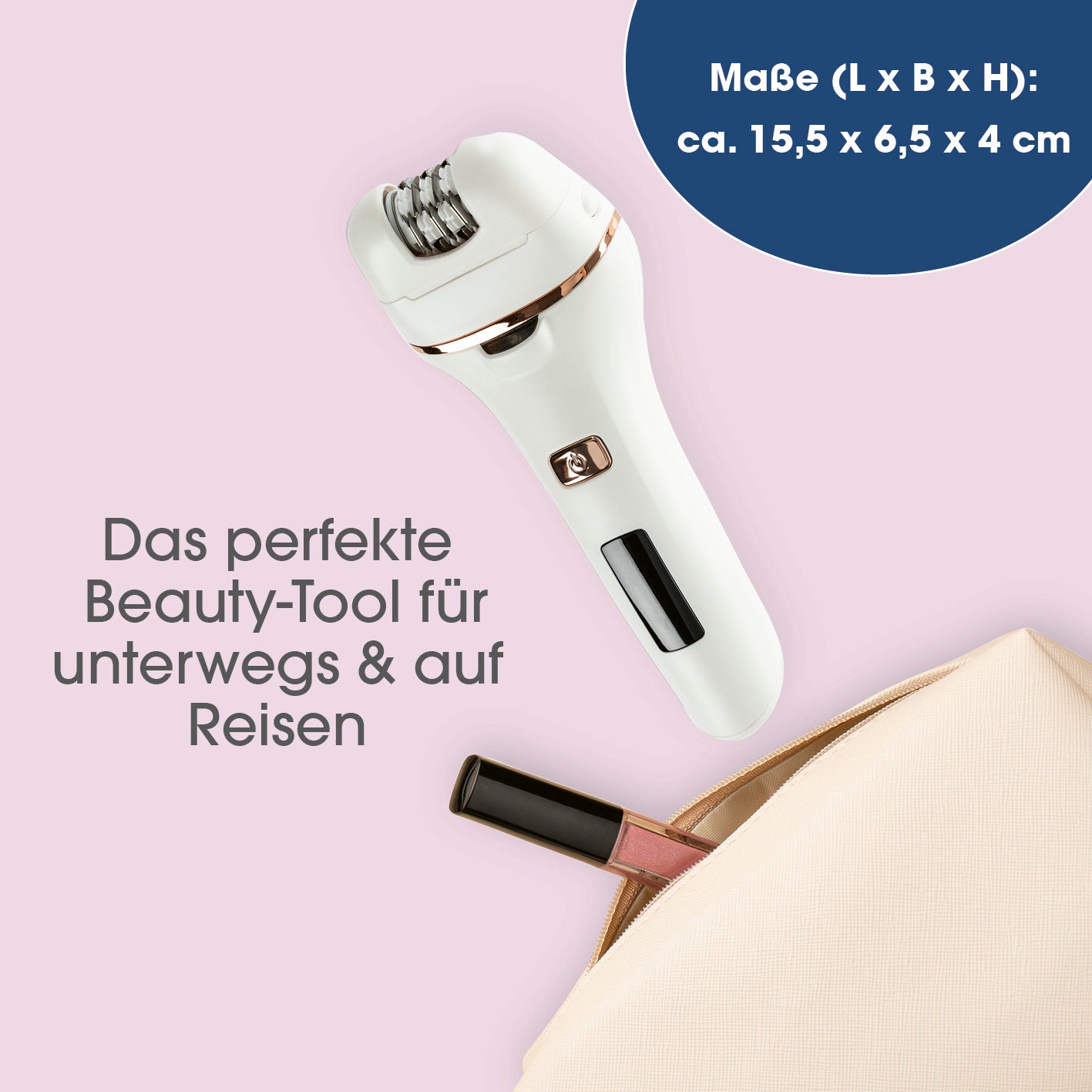 Epilierer inkl. Akku & USB-Kabel