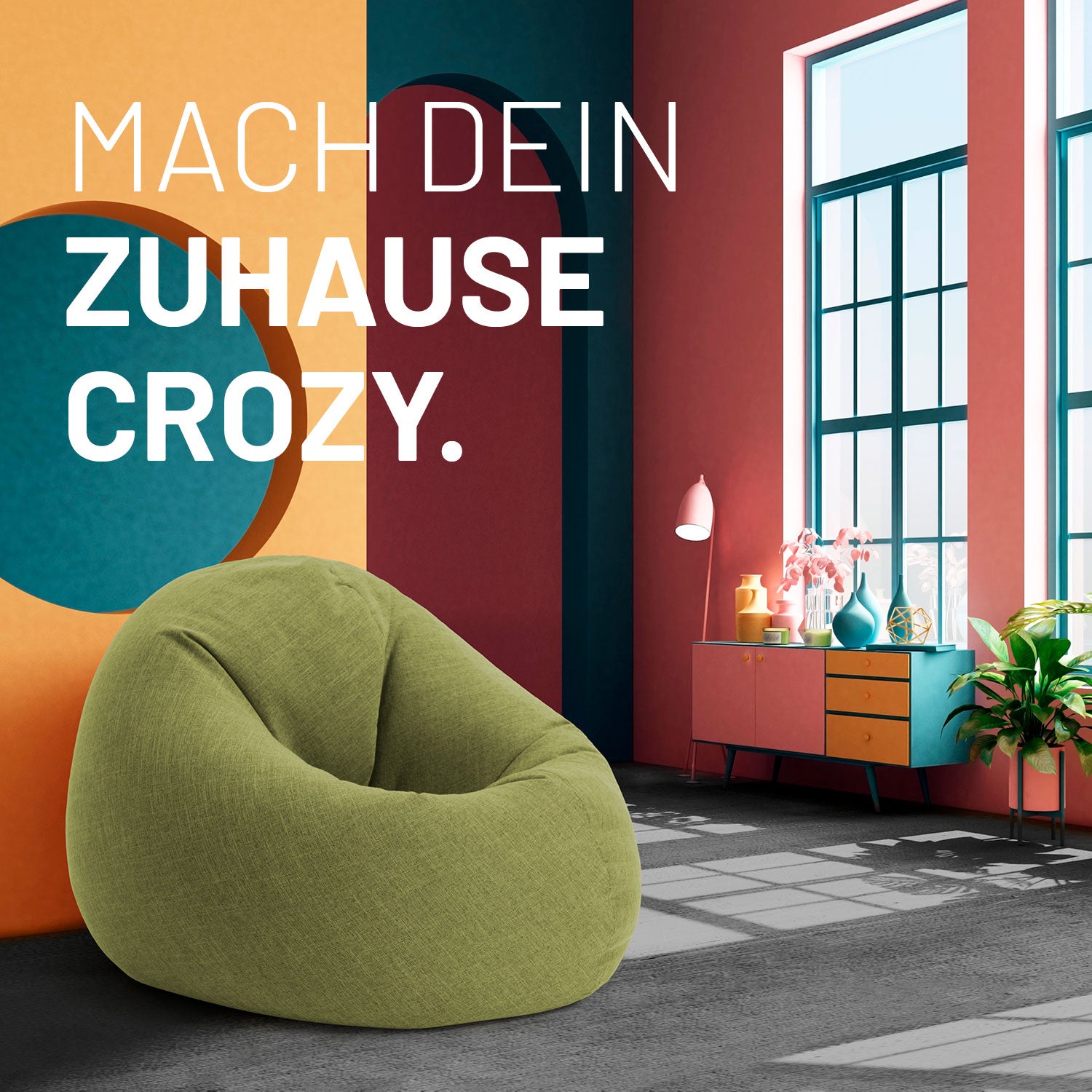 Sitzsack Interior Line (300 ) - indoor - Lime