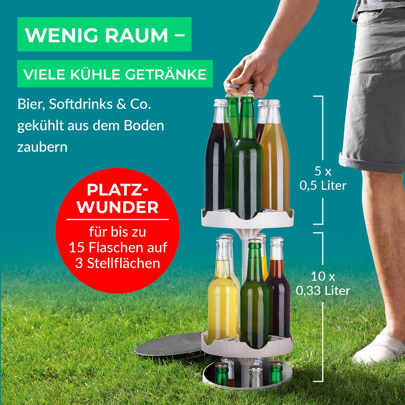 Outdoor-Flaschenkühler