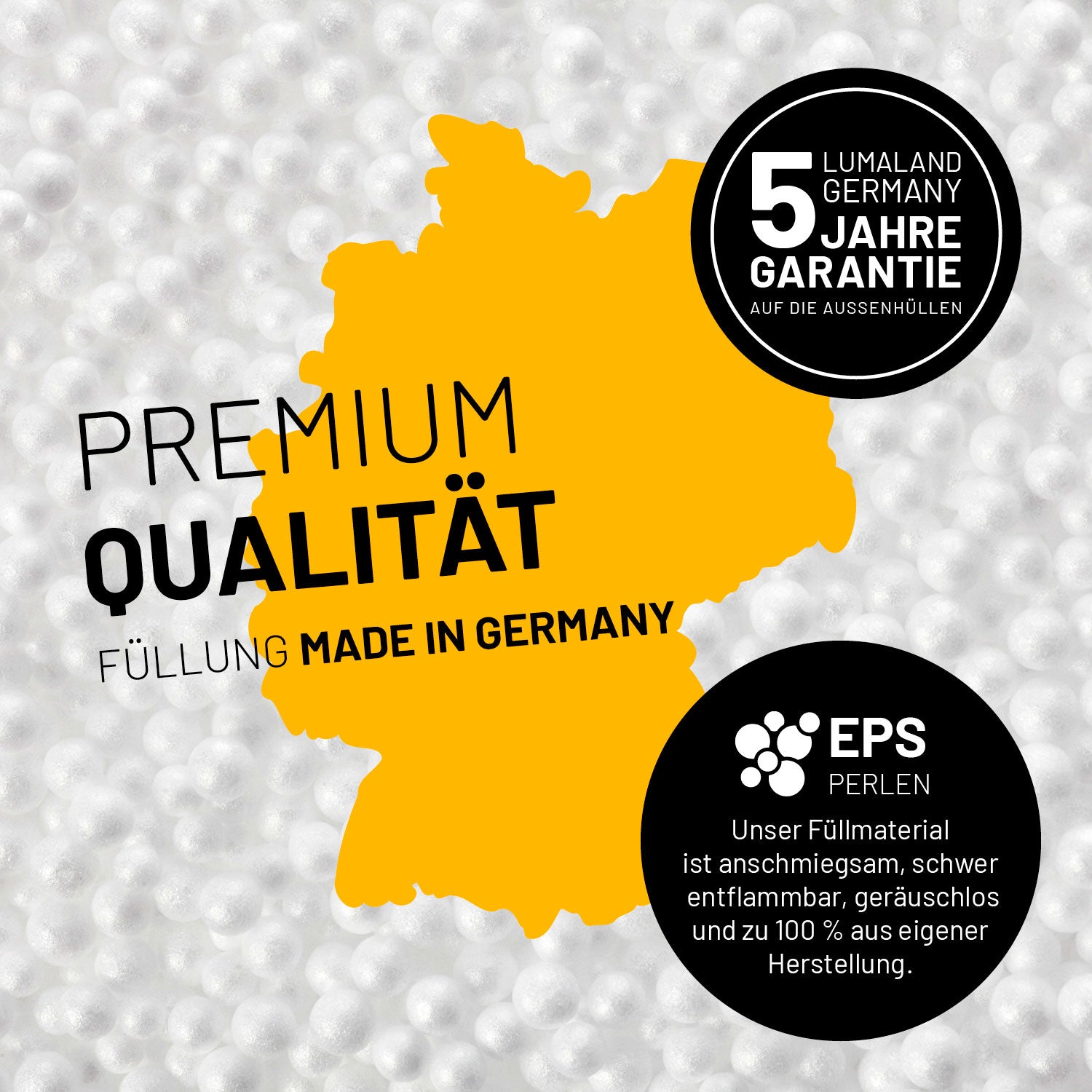 Luxury XL PLUS Sitzsack (220 L) - indoor - Braun