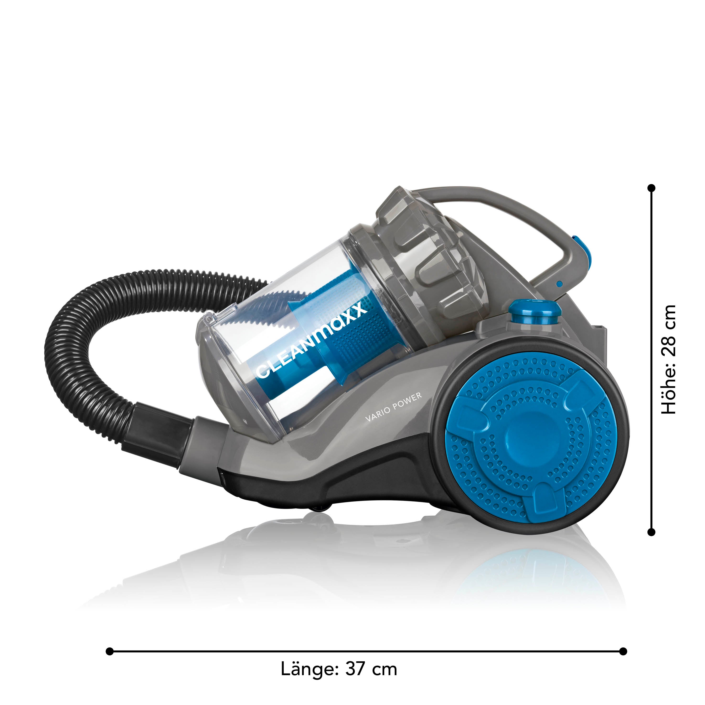 Multi-Zyklon-Staubsauger 800W - schwarz/blau