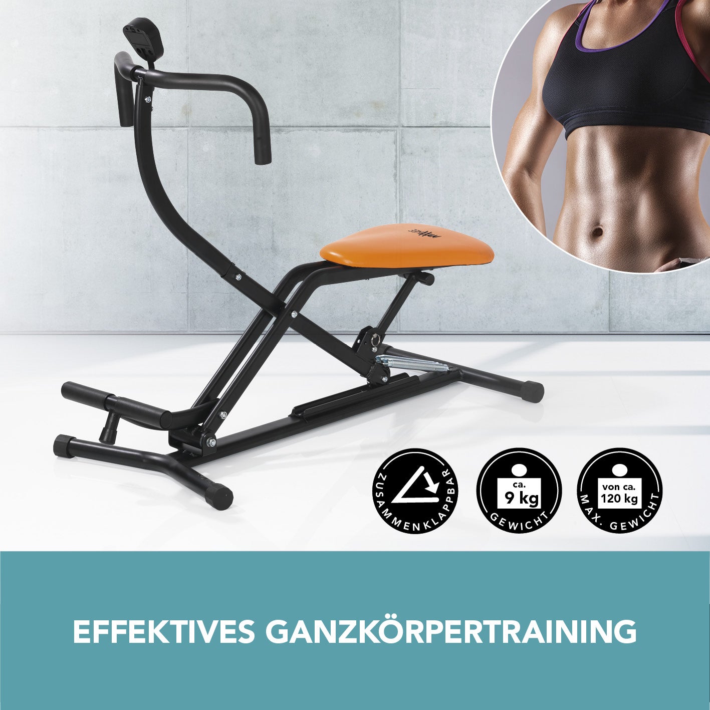 Trainingsgerät Crunch & Glide