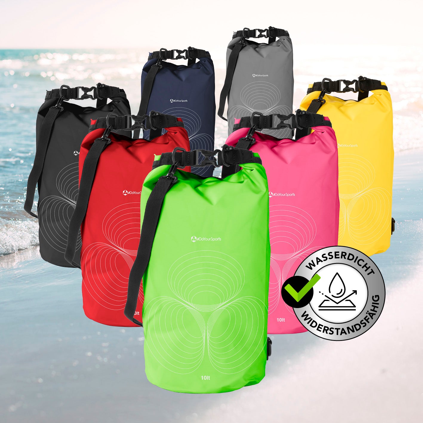 Dry Bag 10L - Grün