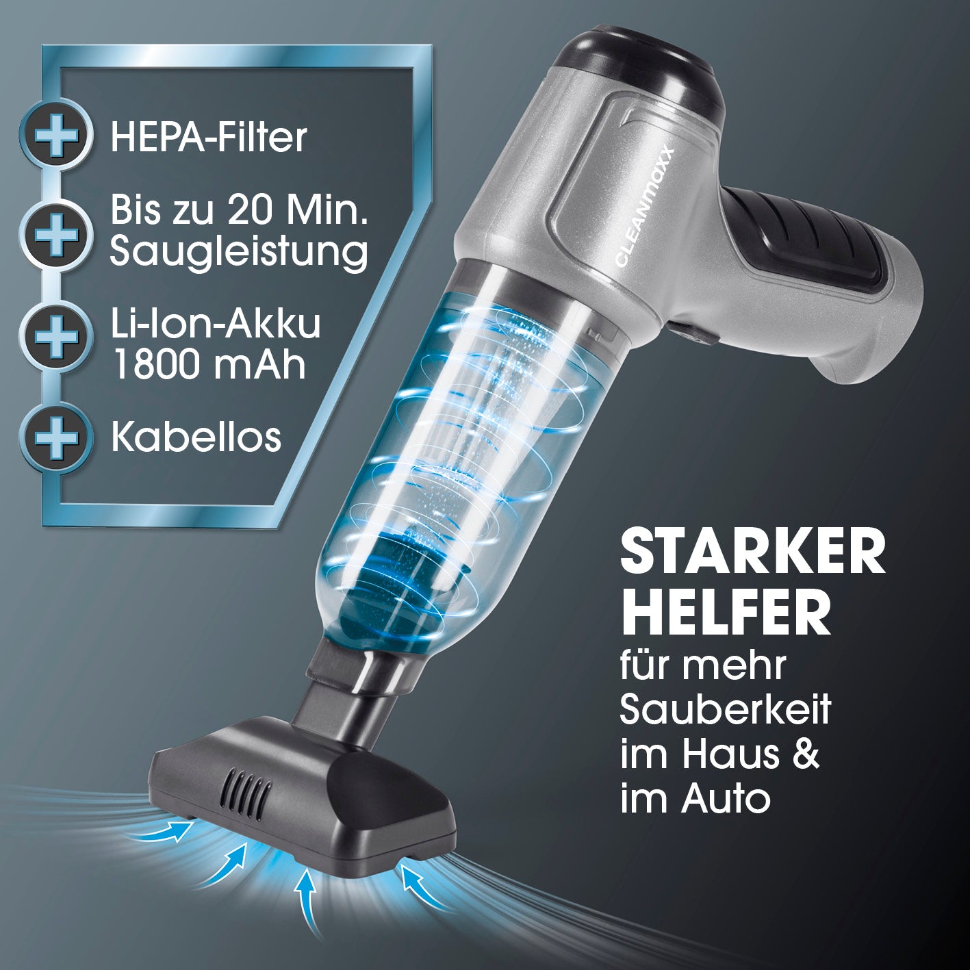 3-in-1-Akkusauger