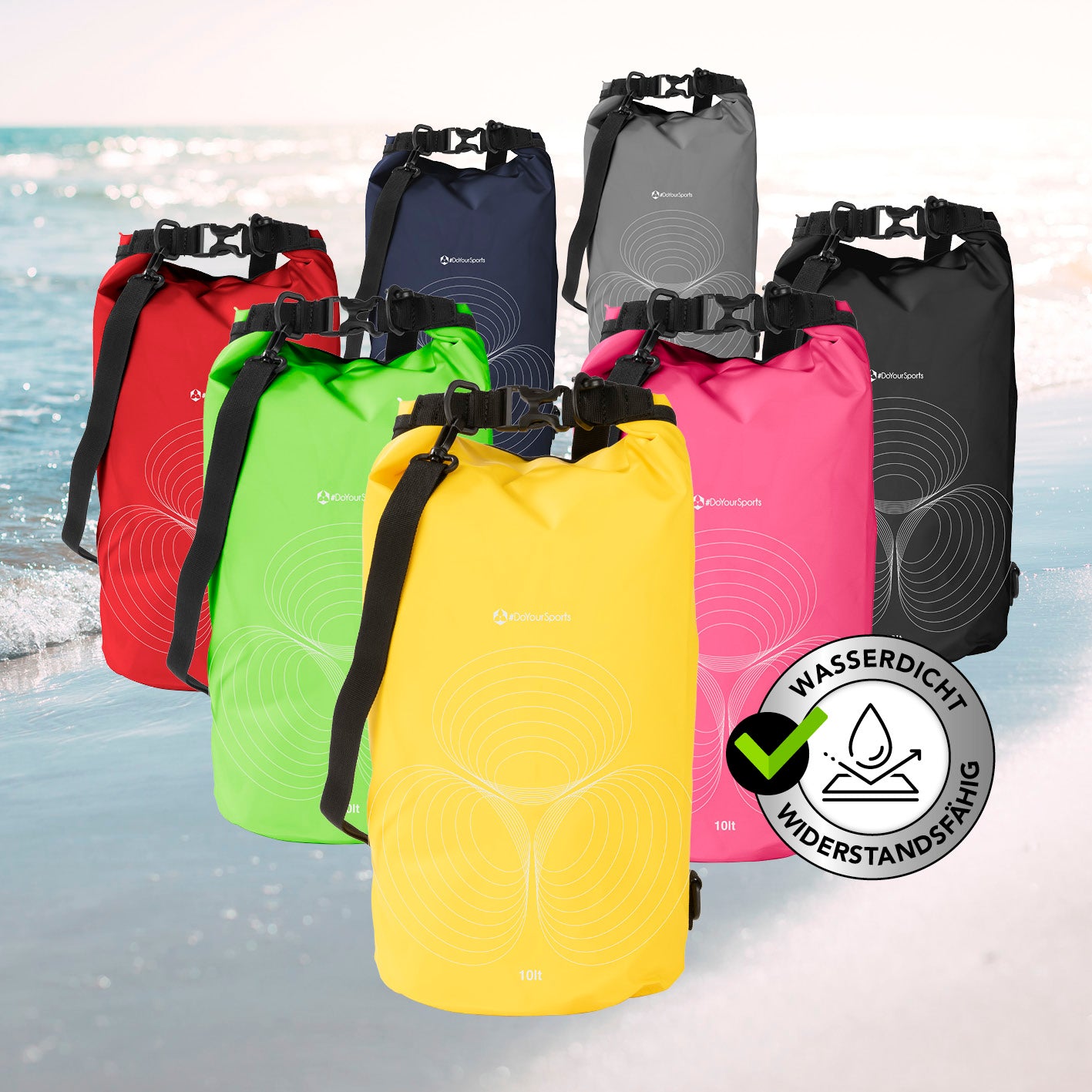 Dry Bag 10L - Gelb
