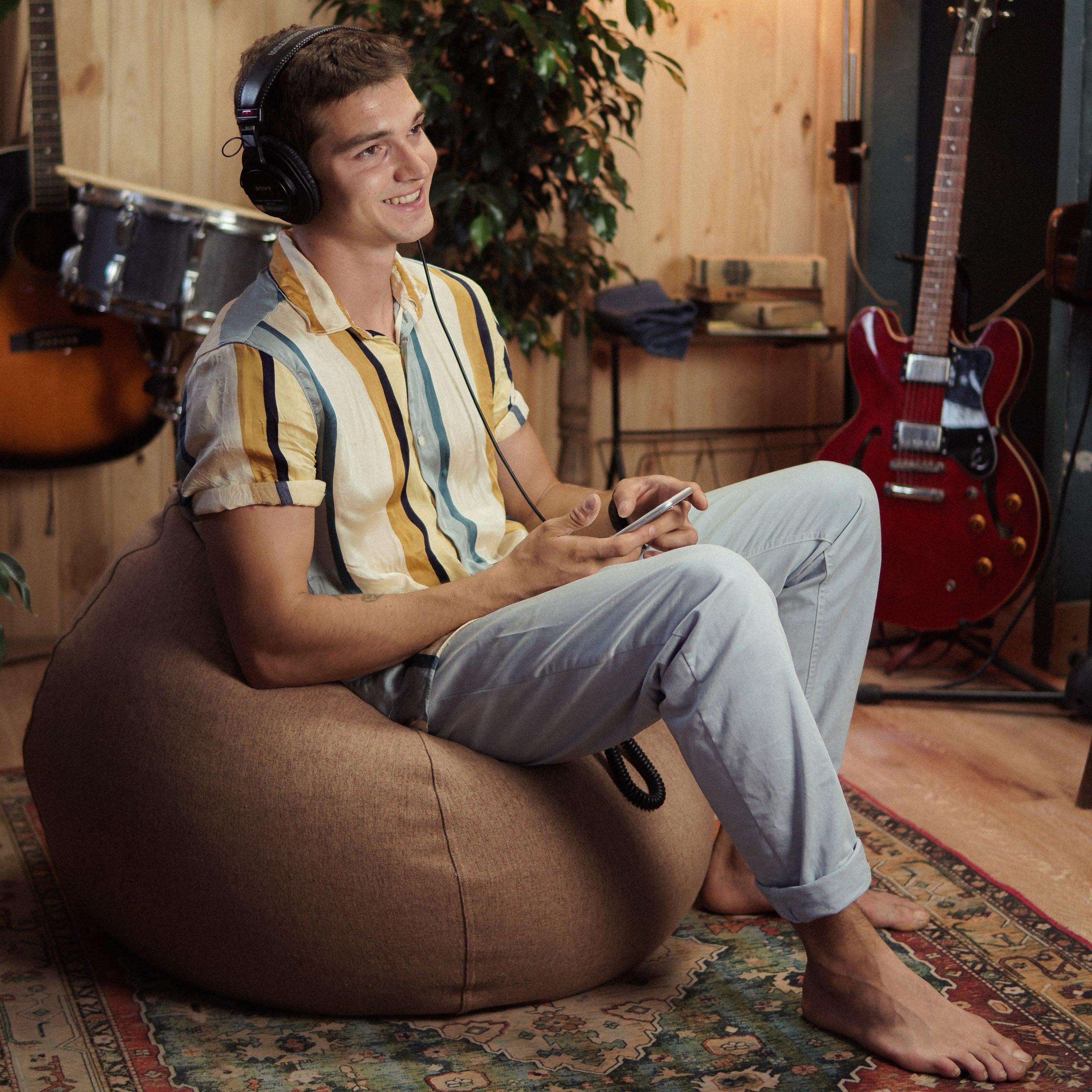 Comfort Line Sitzsack (320 L) - indoor - Braun