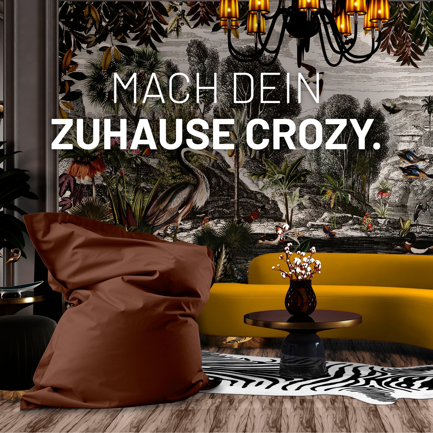 Sitzsack Classic XXL (380 L) - indoor & outdoor - Braun
