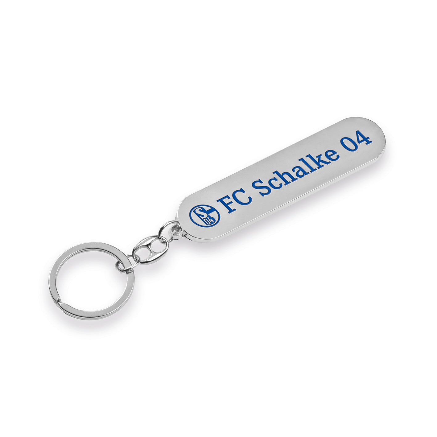 Schlüsselanhänger - Silber mit Logo