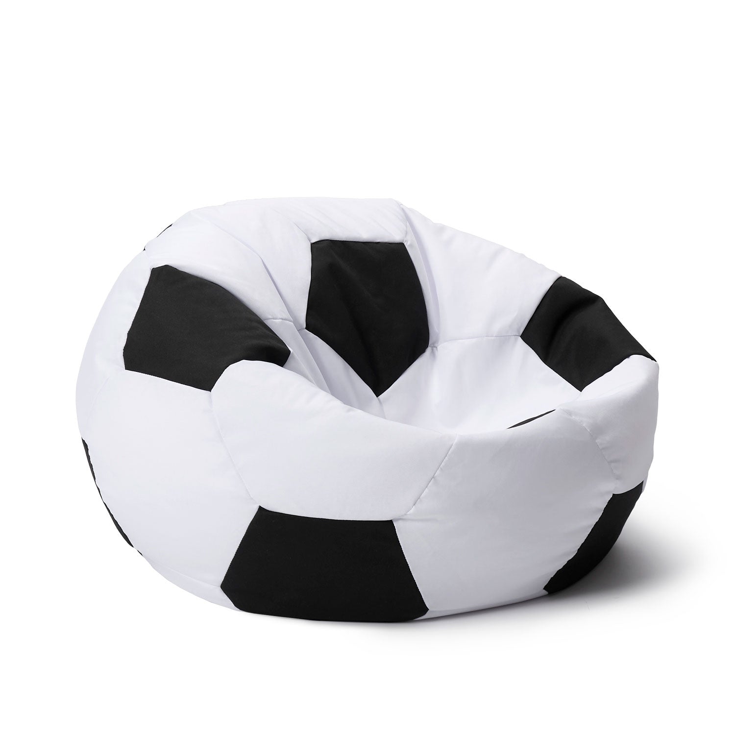 Luxury Fußball Sitzsack -  Hochwertiges Fußballsitzkissen aus der Comfortline - klein
