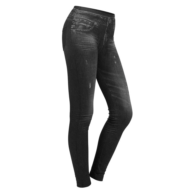SLIMmaxx Jeans-Leggings - 34/36 (S) - blau/schwarz - 2er-Set
