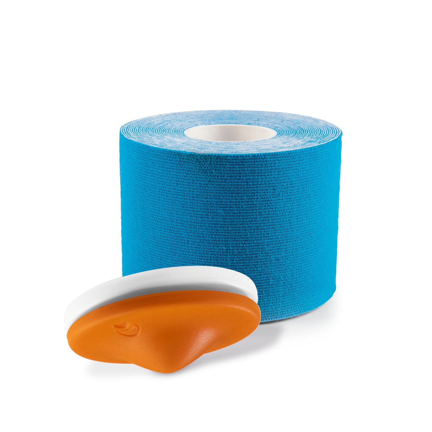 Triggerknopf orange mit blauem Tape