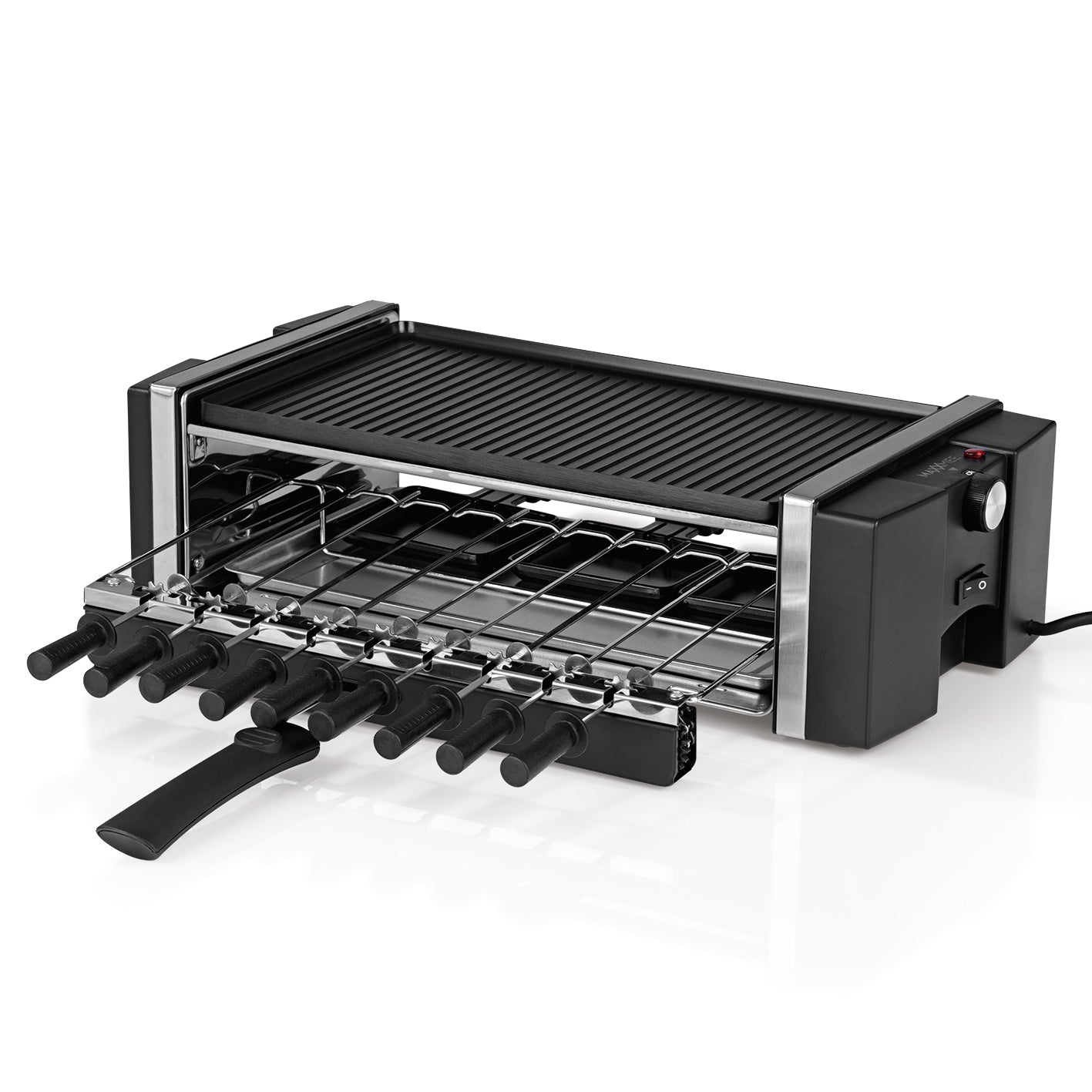 Multi-Raclette-Grill - 3in1 - 1200 W - schwarz