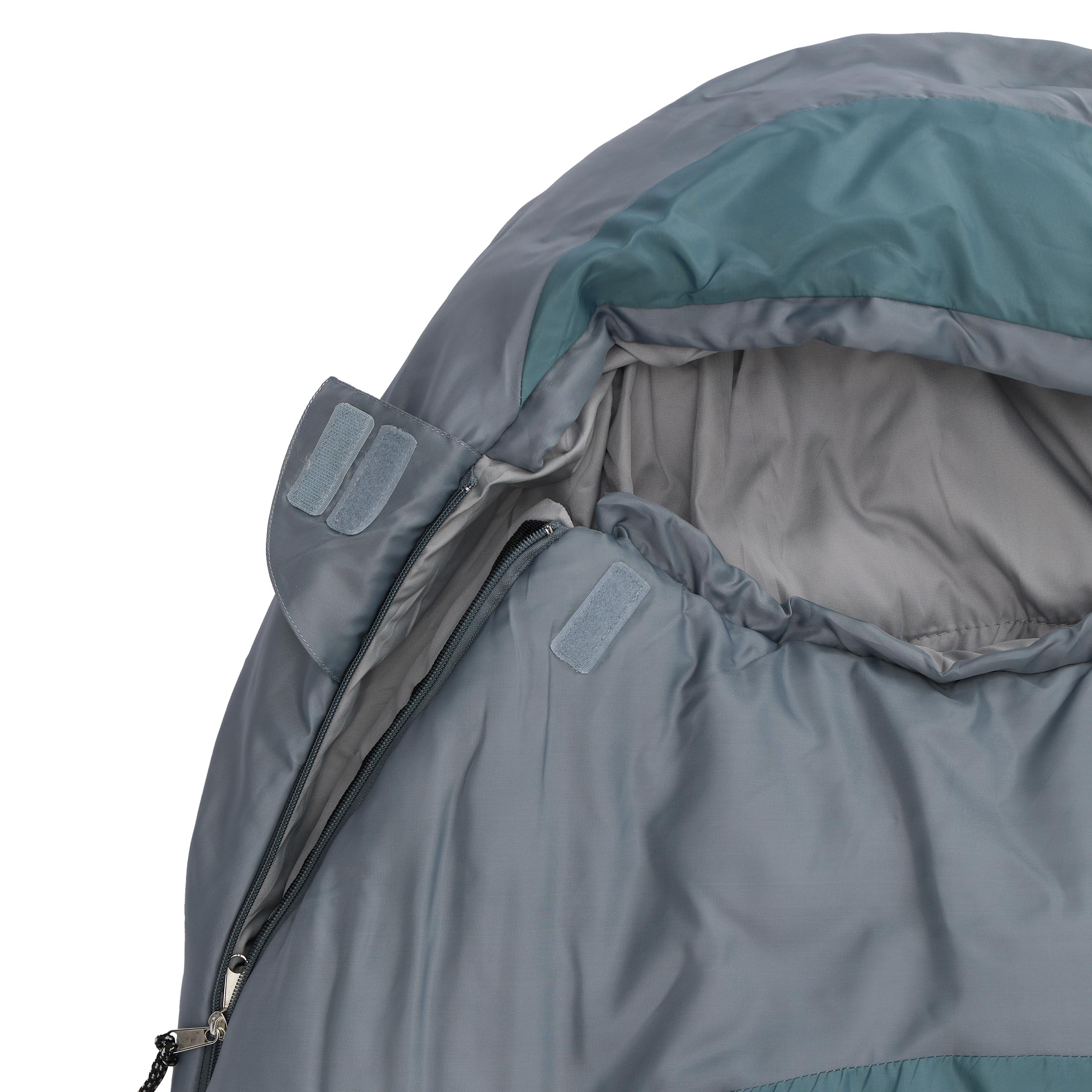 Camping Schlafsack Classic - Mumienschlafsack mit Tasche - 230 x 80 x 55 cm - Goblinblau