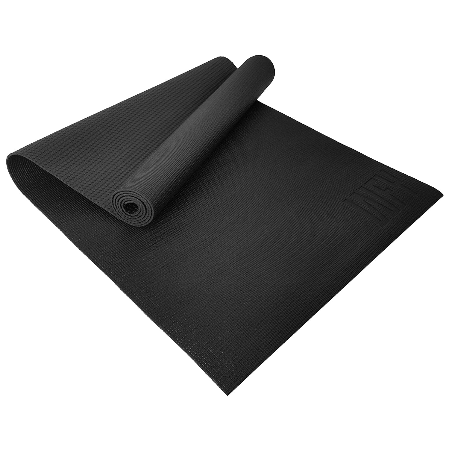 Yogamatte Kirana - 183 x 61 x 0,4 cm - Schwarz