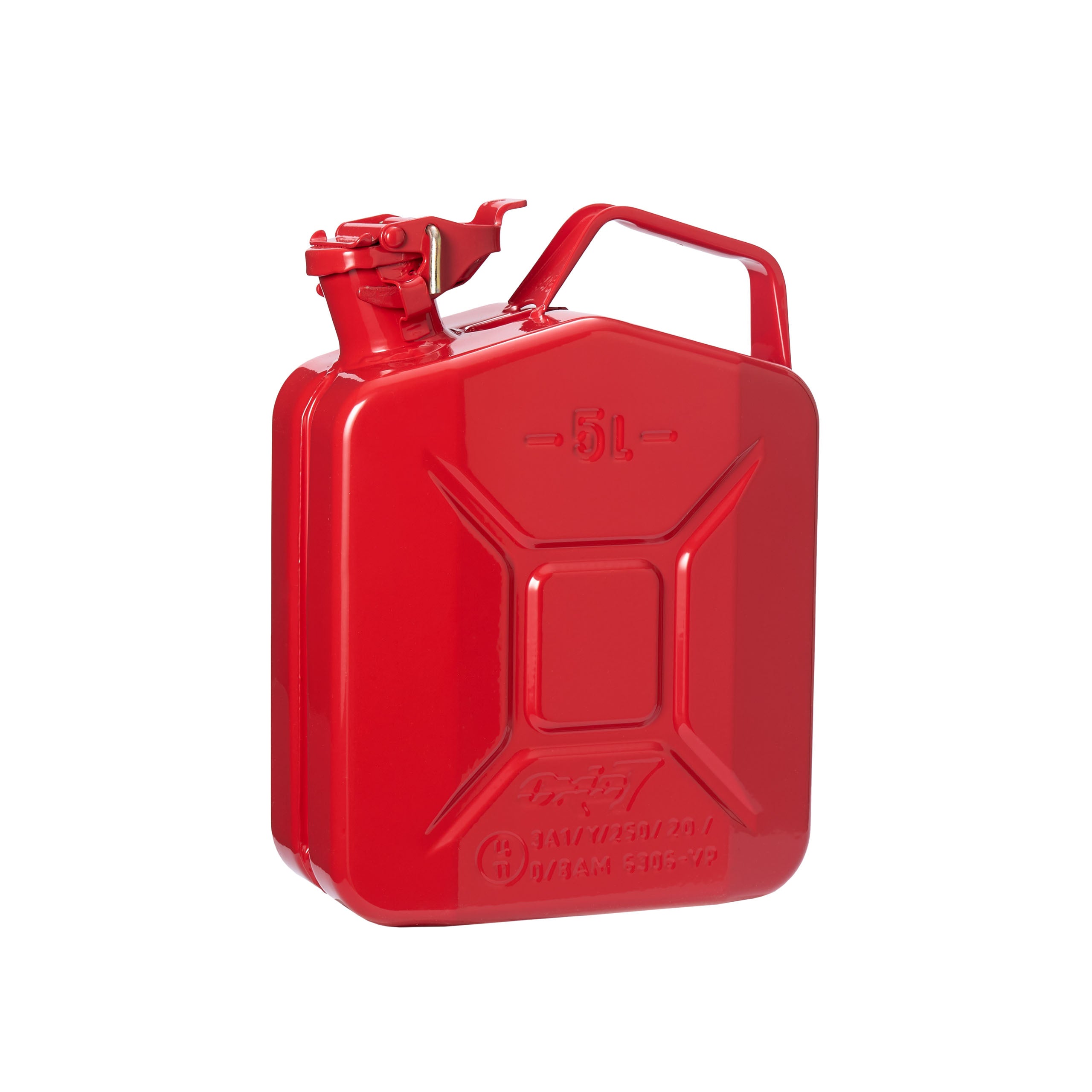 Metall-Kraftstoffkanister - 5 Liter - Rot