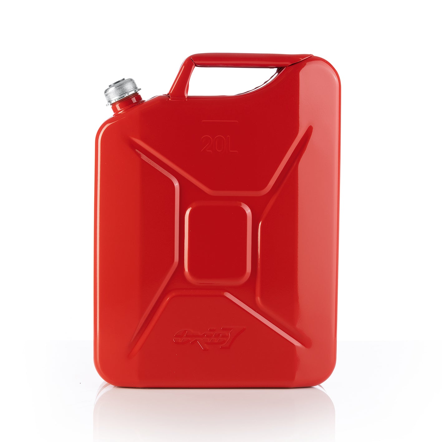 Metall-Kraftstoffkanister mit Schraubverschluss - 20 Liter - Rot