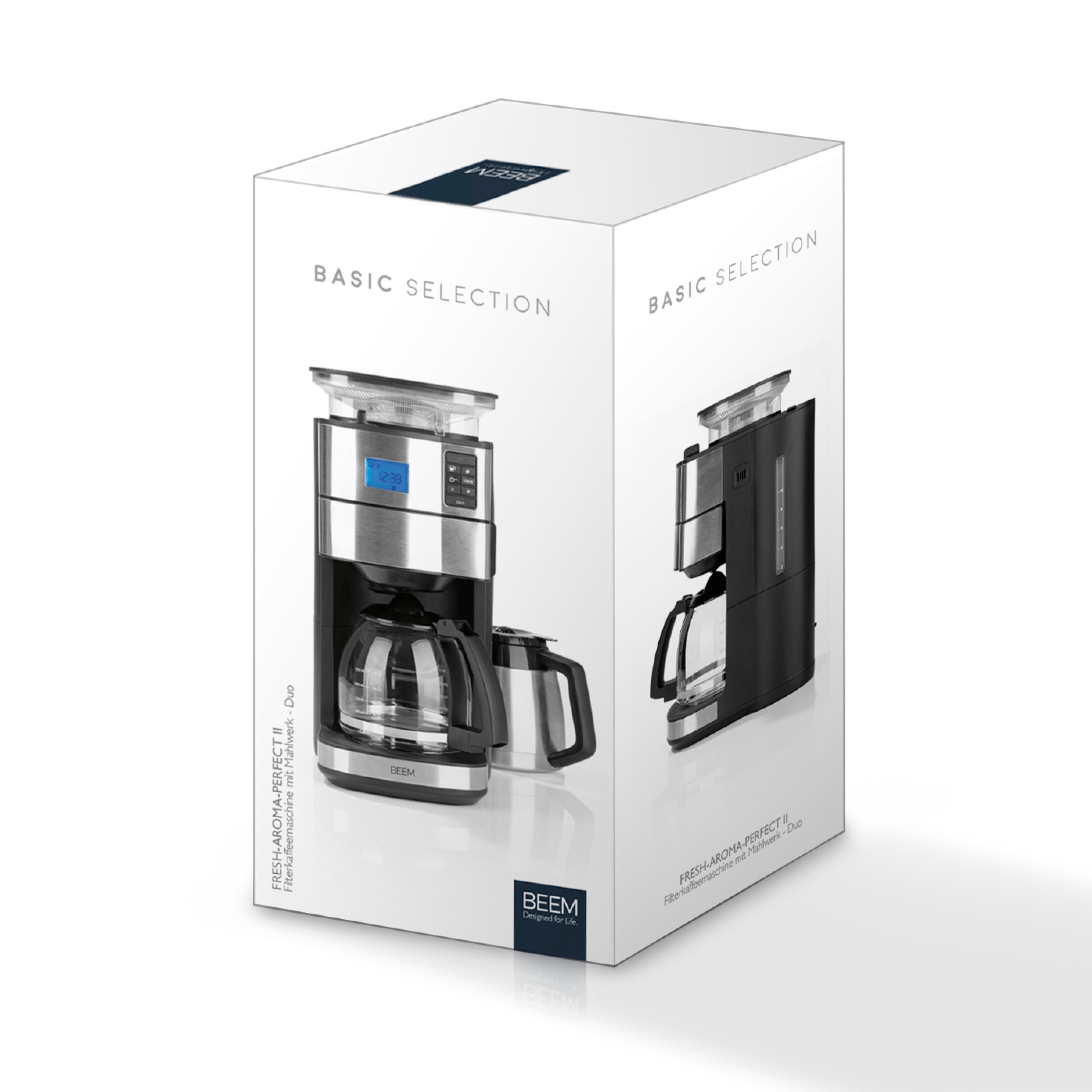 FRESH-AROMA-PERFECT II Filter-Kaffeemaschine mit Mahlwerk - Duo