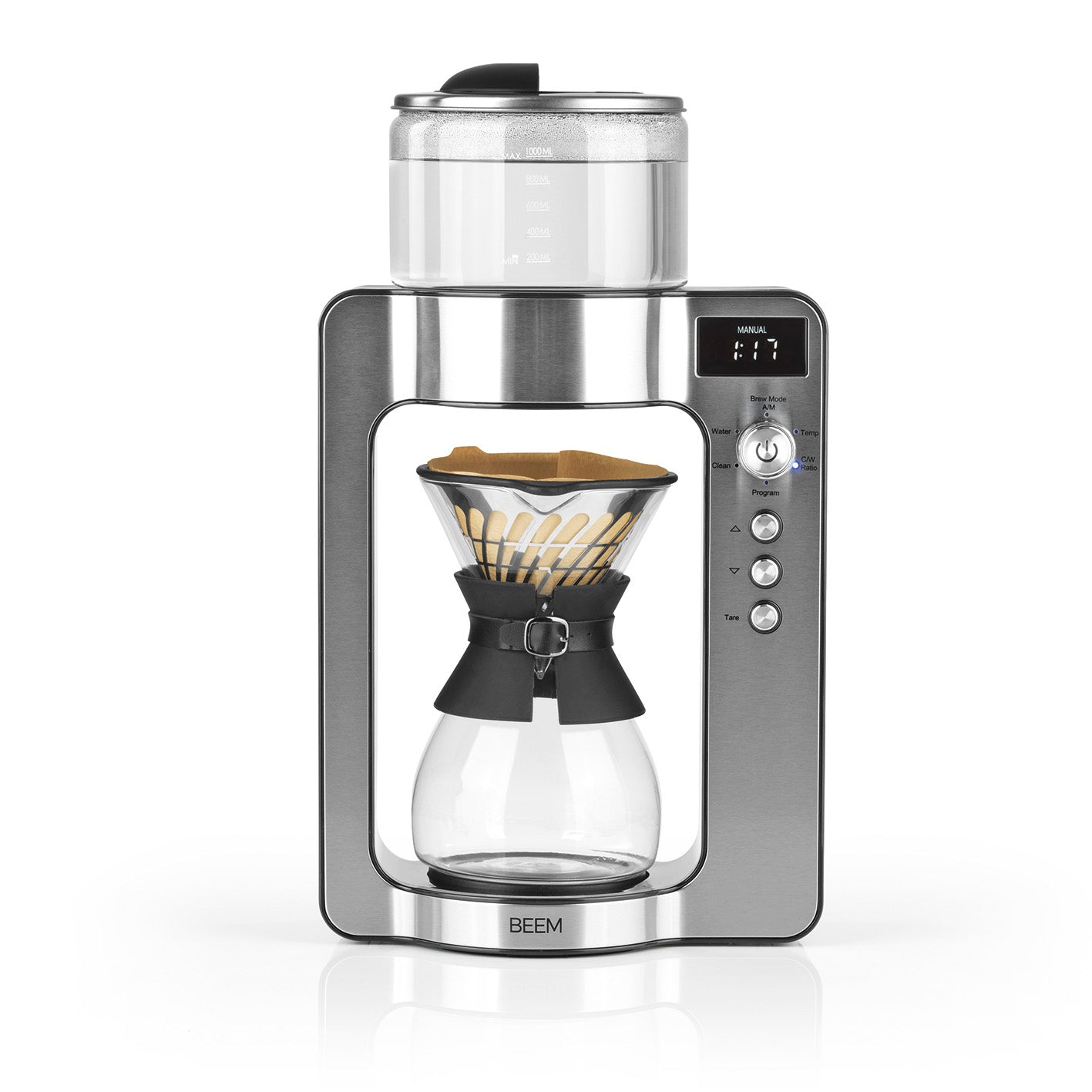 POUR OVER Filter-Kaffeemaschine mit Waage - Glas