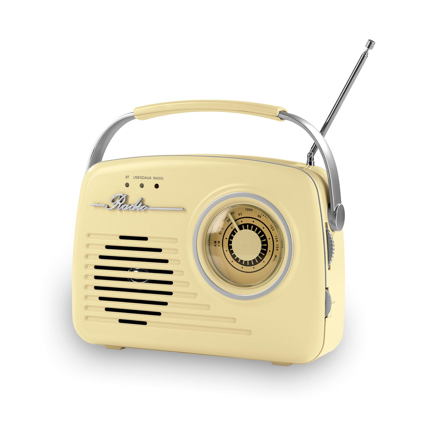 Radio Retro 6V in Vanille