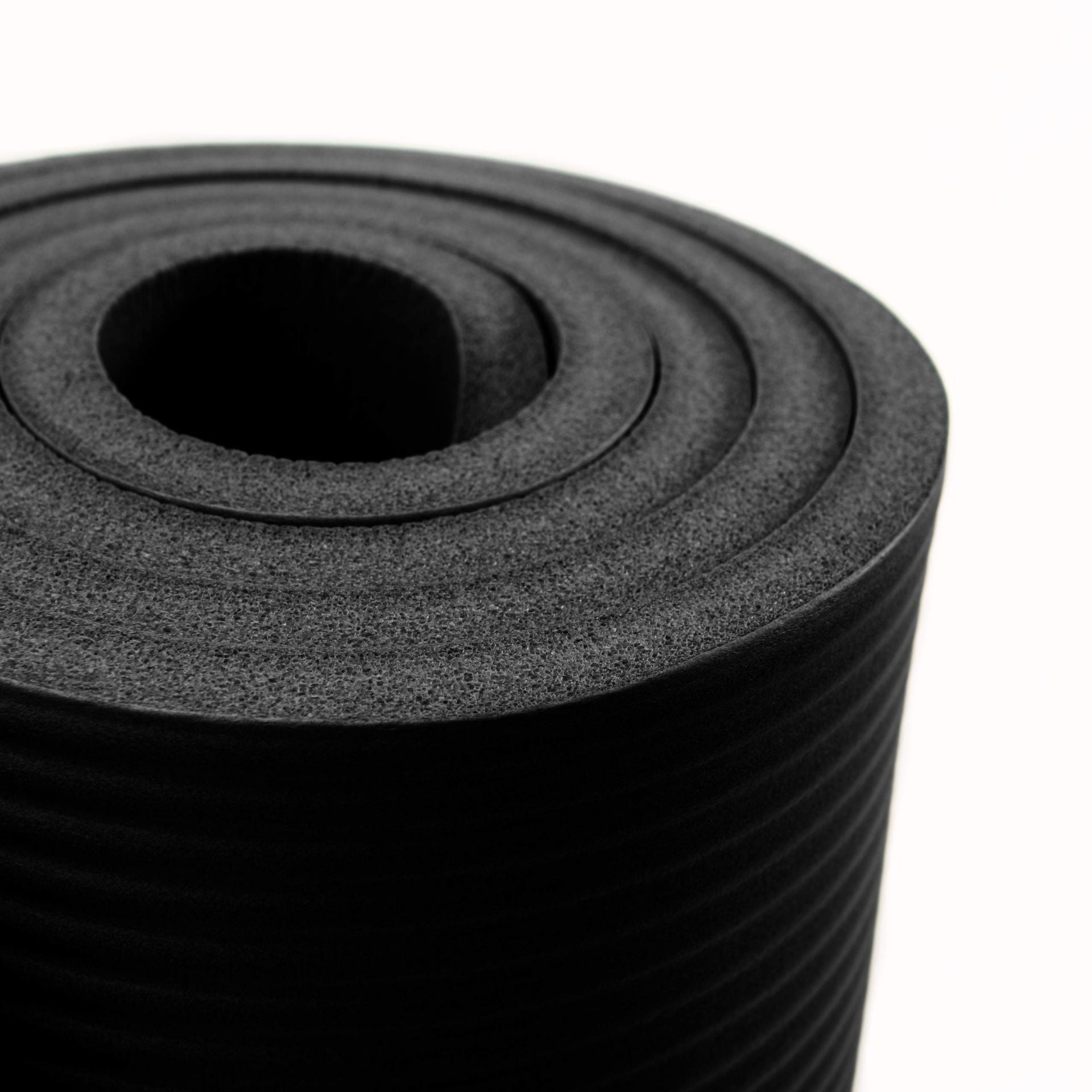 Fitnessmatte Sharma - 183x61x0,8 cm - schwarz