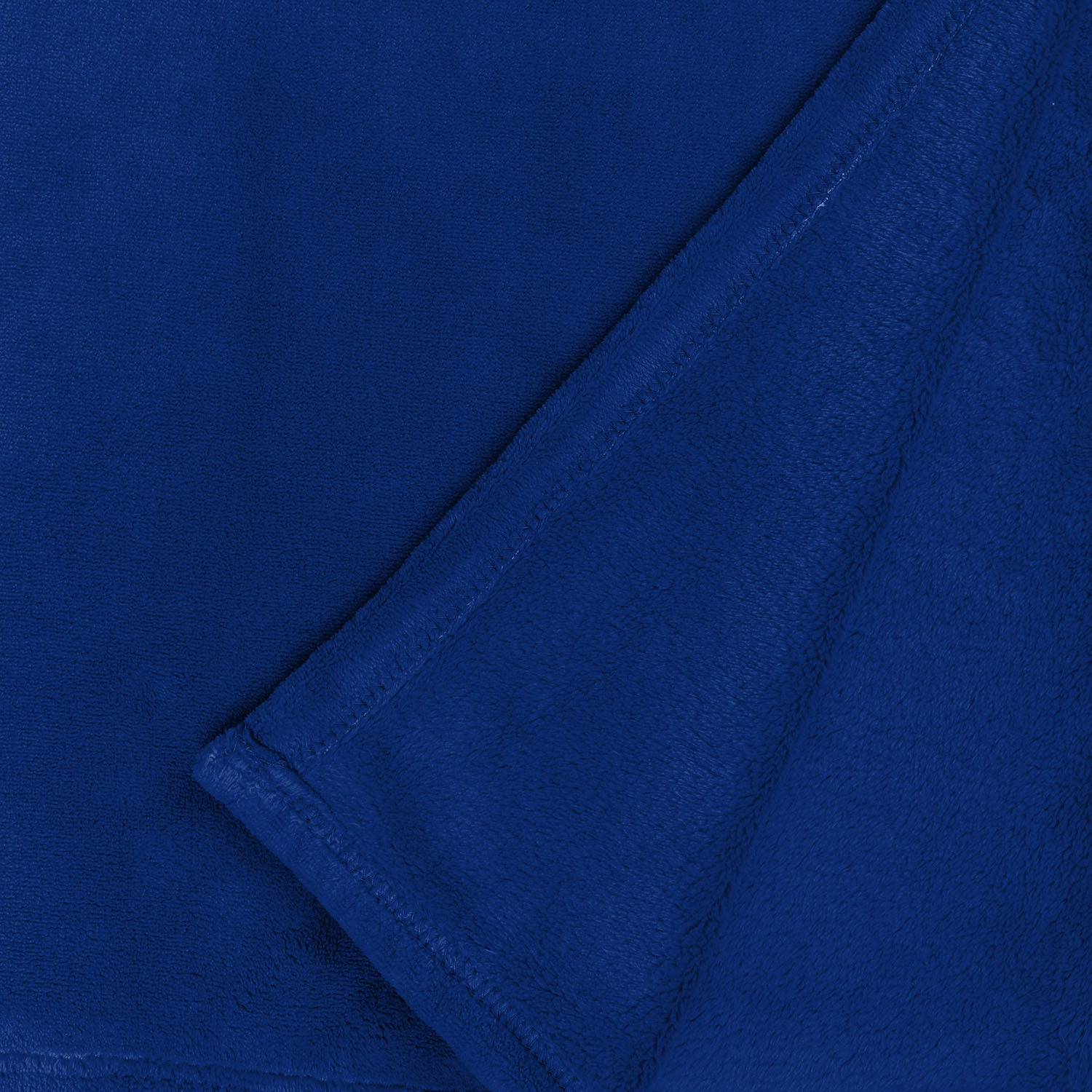 Kuscheldecke - 220x240cm - Sofadecke & Tagesdecke - Blau