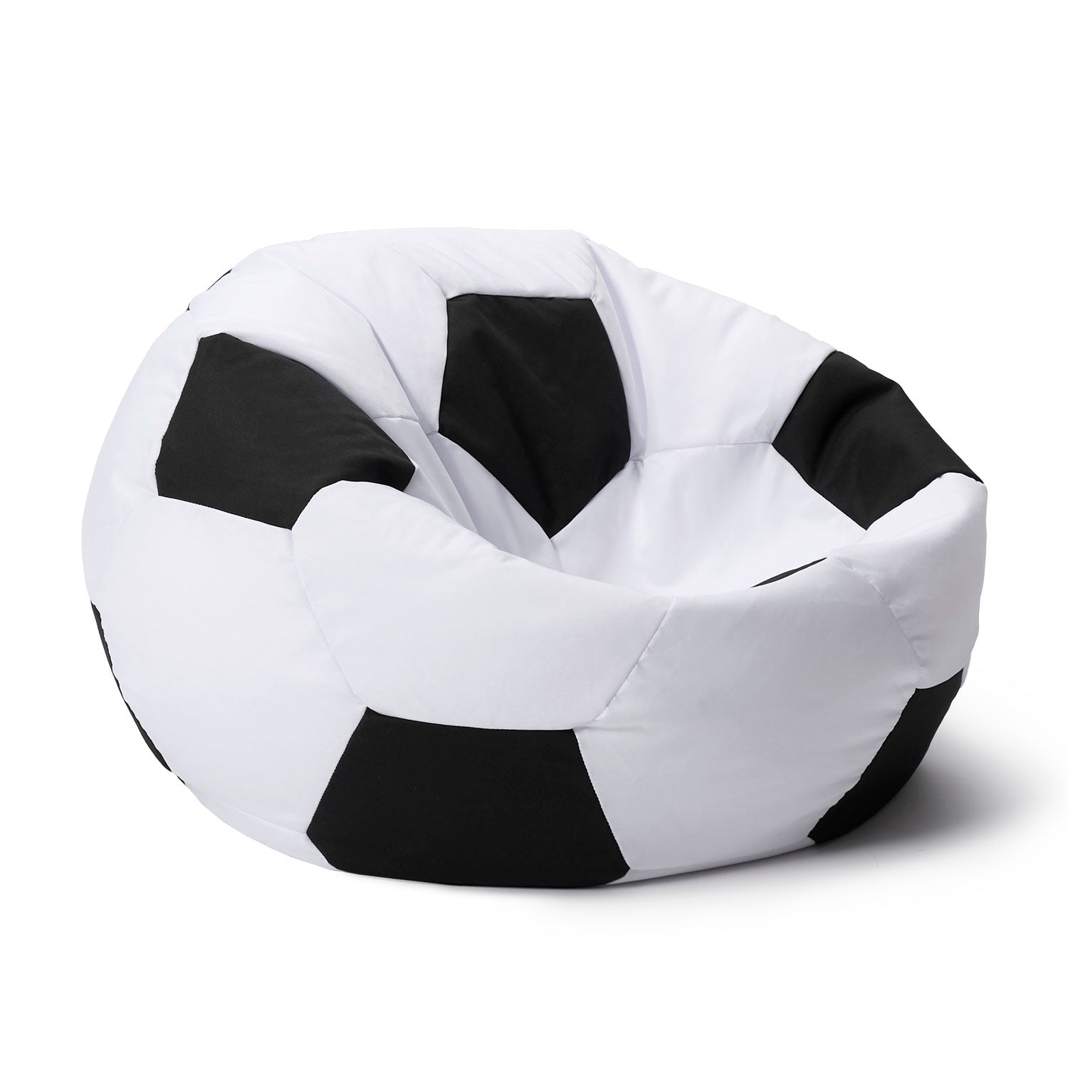 Luxury Fußball Sitzsack -  Hochwertiges Fussballsitzkissen aus der Comfortline - groß